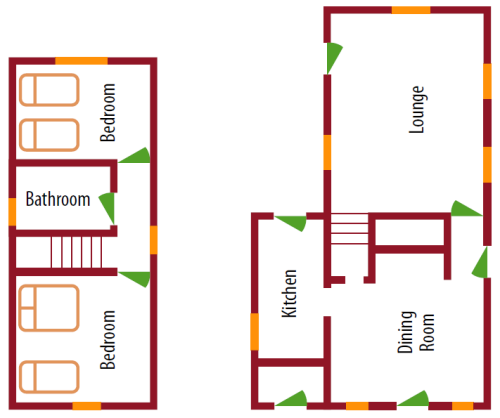 Floorplan for Freemantle Lodge