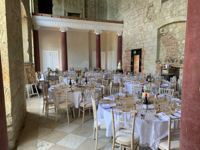   Reception for 100 in Great Hall  